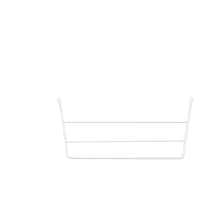 Rev-A-Shelf Steel, White, 12.75 in W, 6.5 in H, 3.5 in D, 3.5 in L, White 563-32